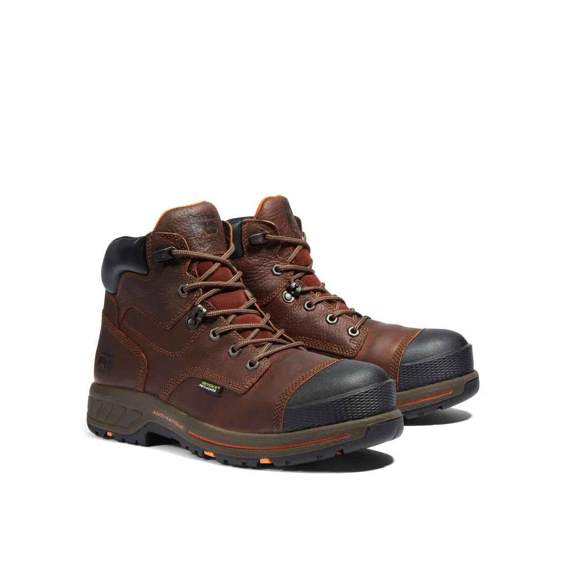 Helix HD 6 Inch Composite Toe Met Guard Work Boot Brown