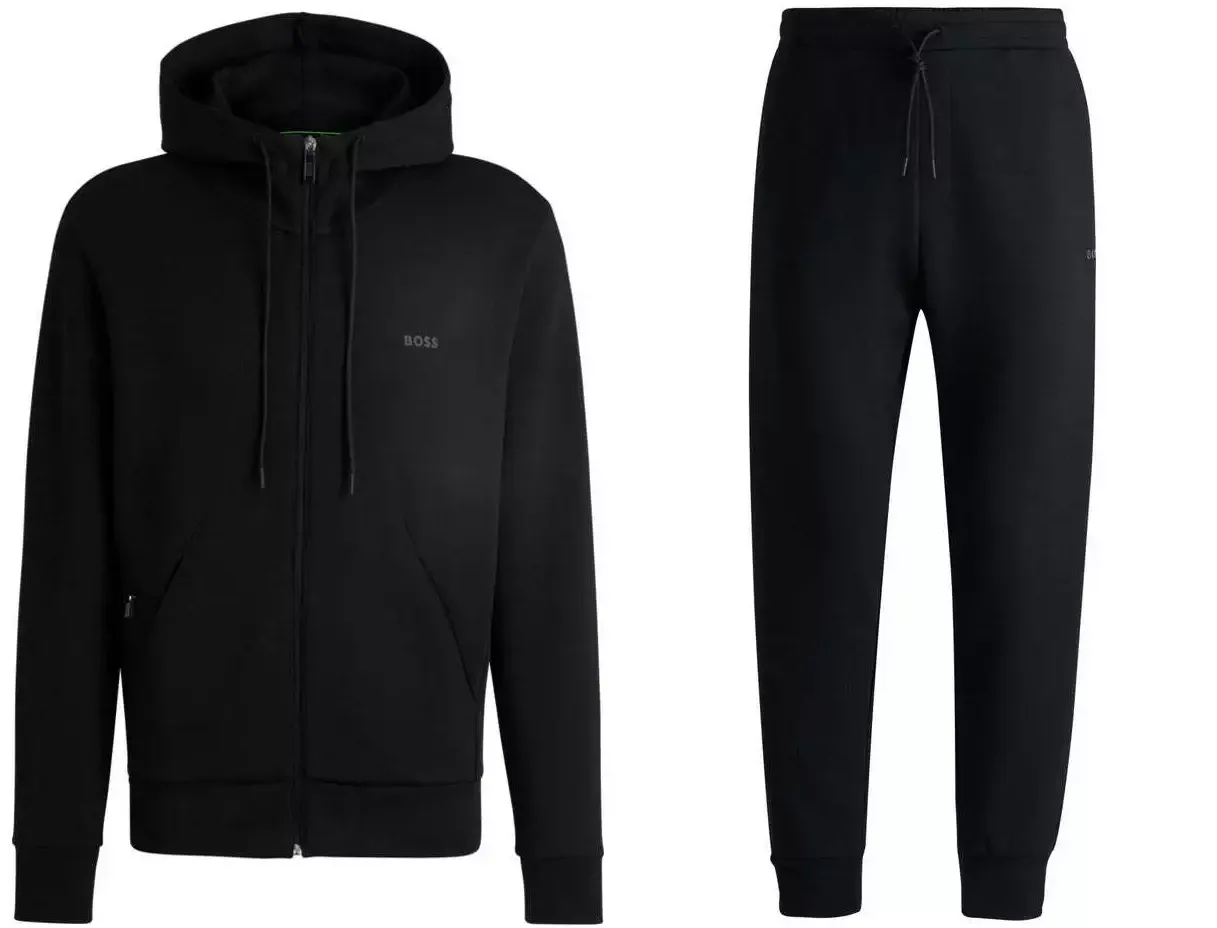 Hugo Boss 50506161-001/50506141-001 Black Tracksuit