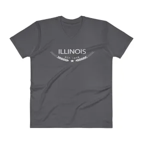 Illinois - V-Neck T-Shirt - Established