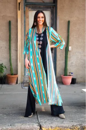 Jade serape COVER UP / DUSTER