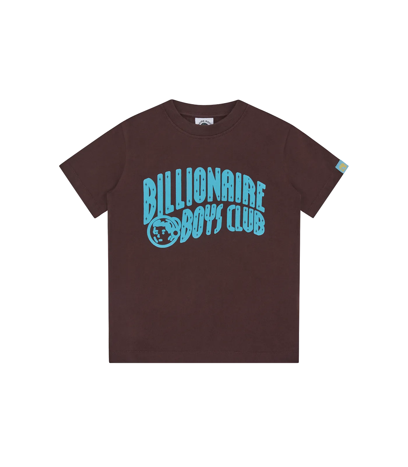 KIDS ARCH LOGO T-SHIRT - BROWN