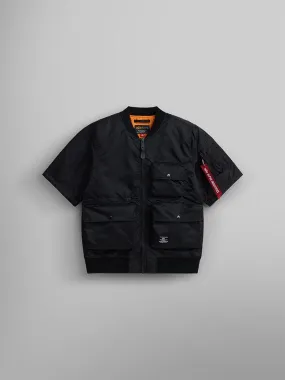 L-2B SHORT SLEEVE BOMBER JACKET