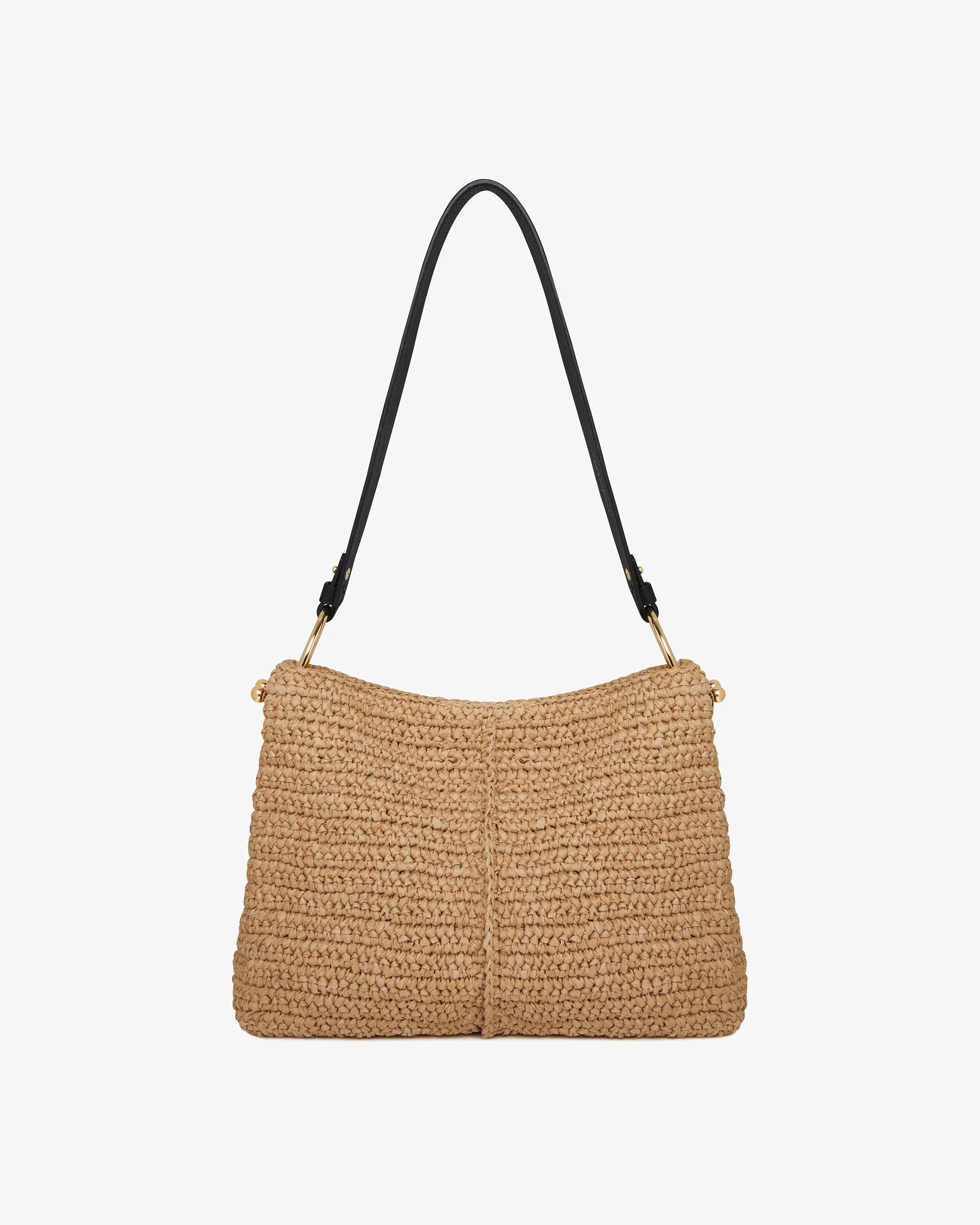 Lana Hobo - Raffia/Black