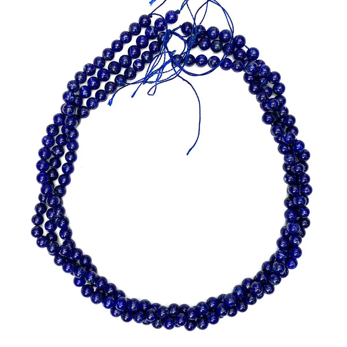 Lapis Lazuli 5.5mm Smooth Rounds