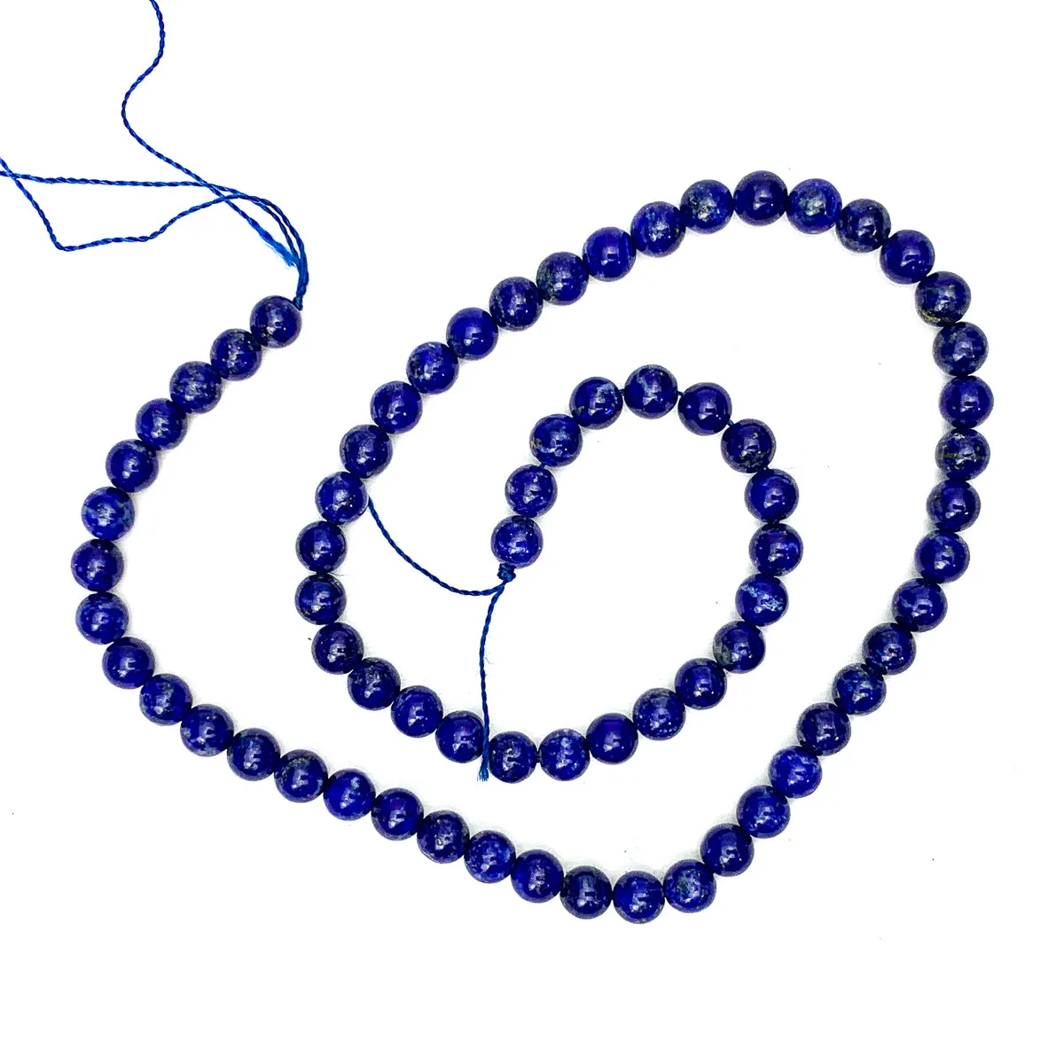 Lapis Lazuli 5.5mm Smooth Rounds