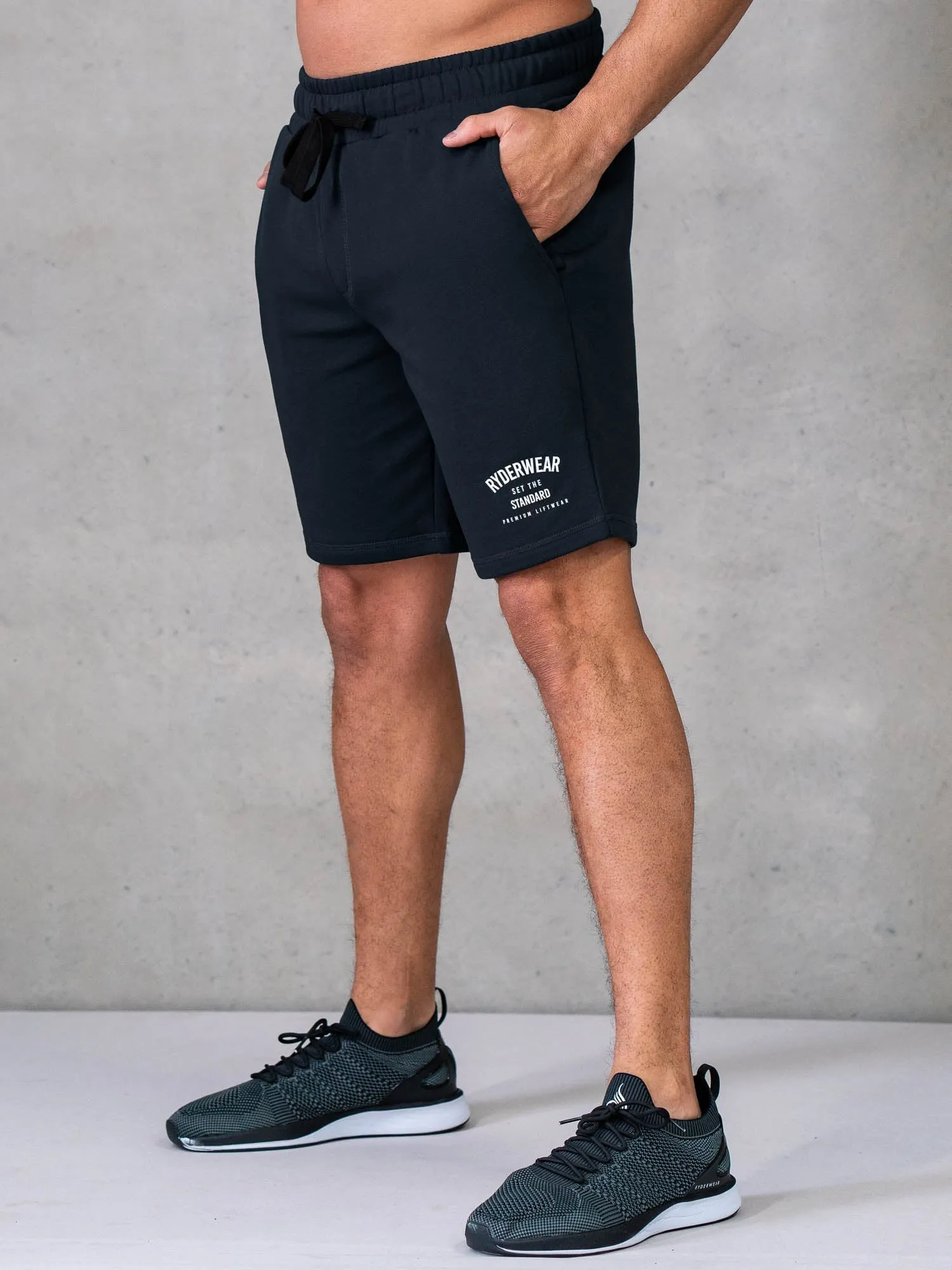 Legacy Track Shorts - Black