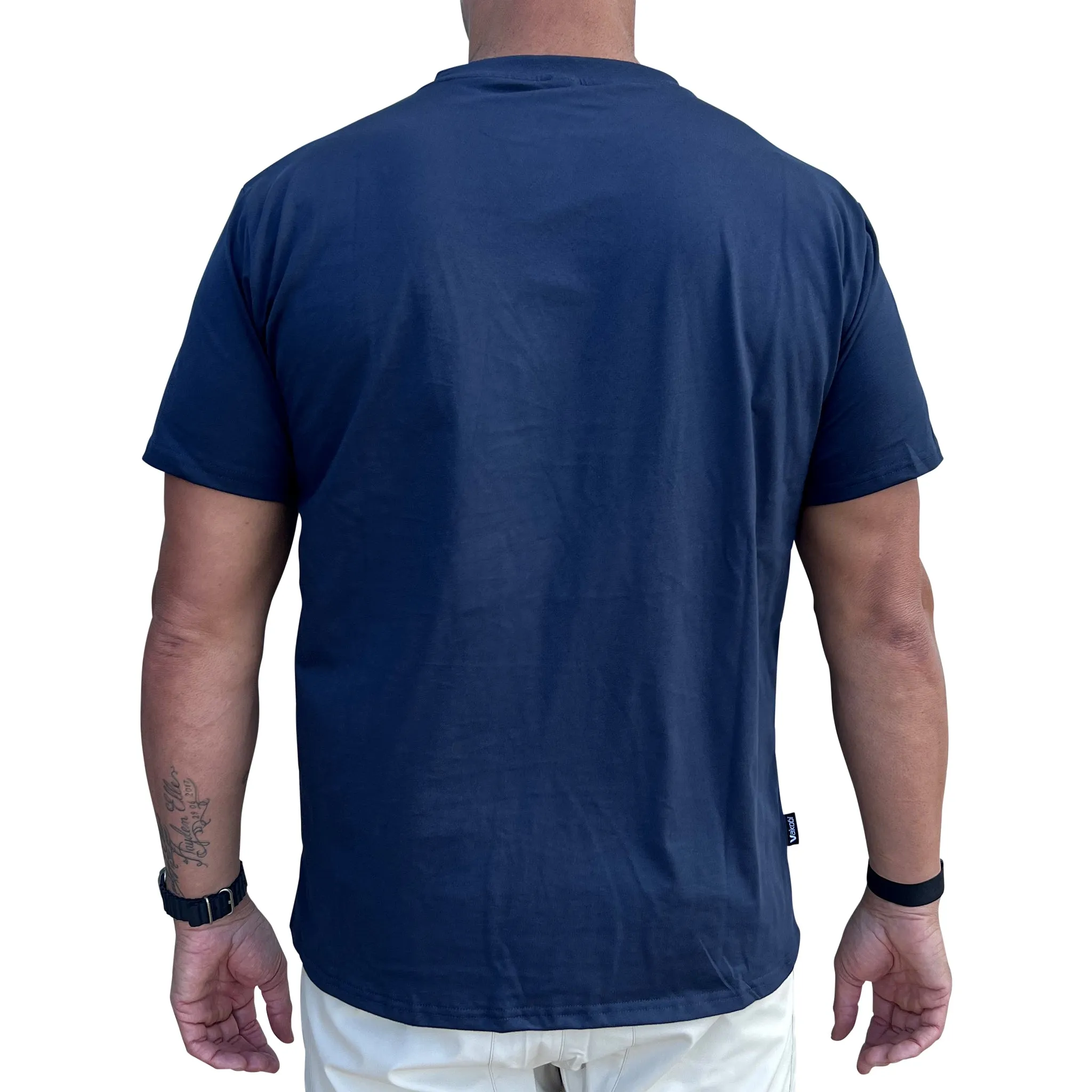 Long Reef Logo Tee - Navy