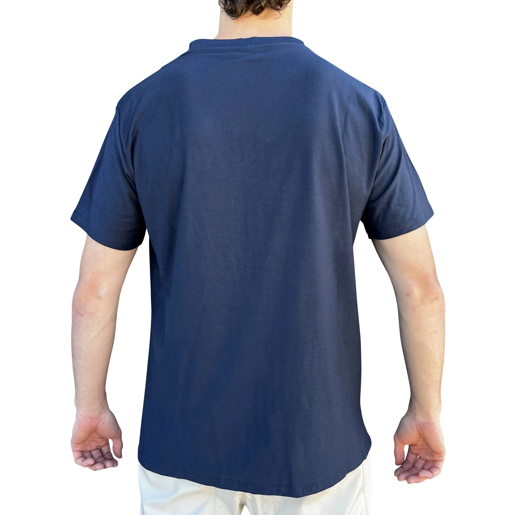 Long Reef Logo Tee - Navy