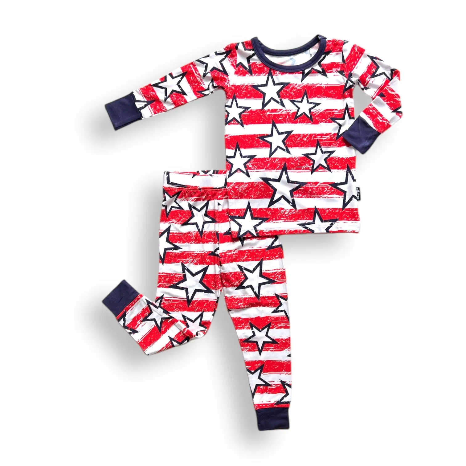 LONG SLEEVE 2 PIECE SETS- Stars   Stripes