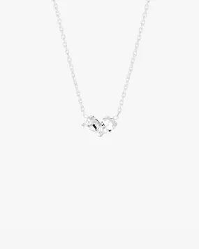 Love Heart necklace silver