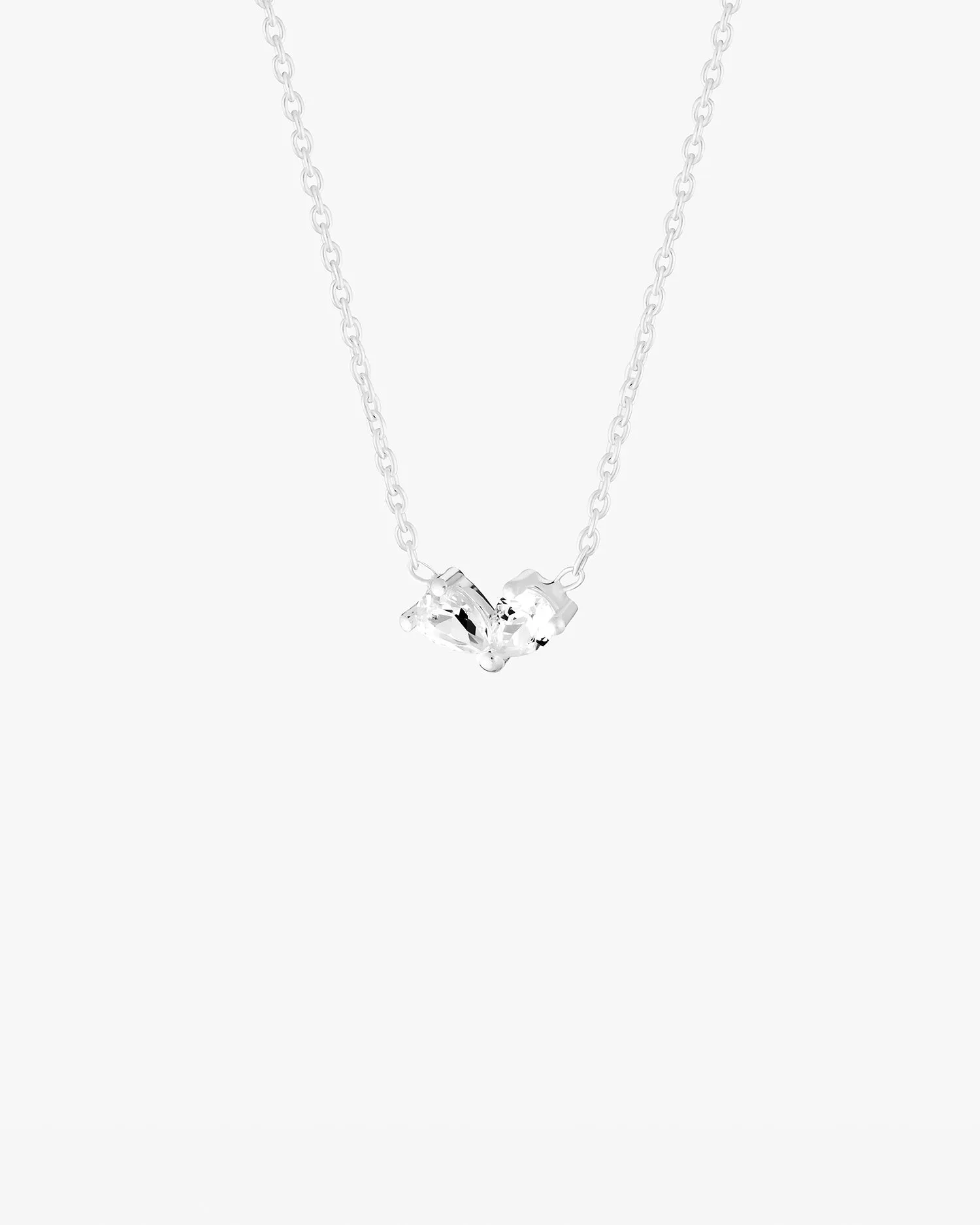 Love Heart necklace silver