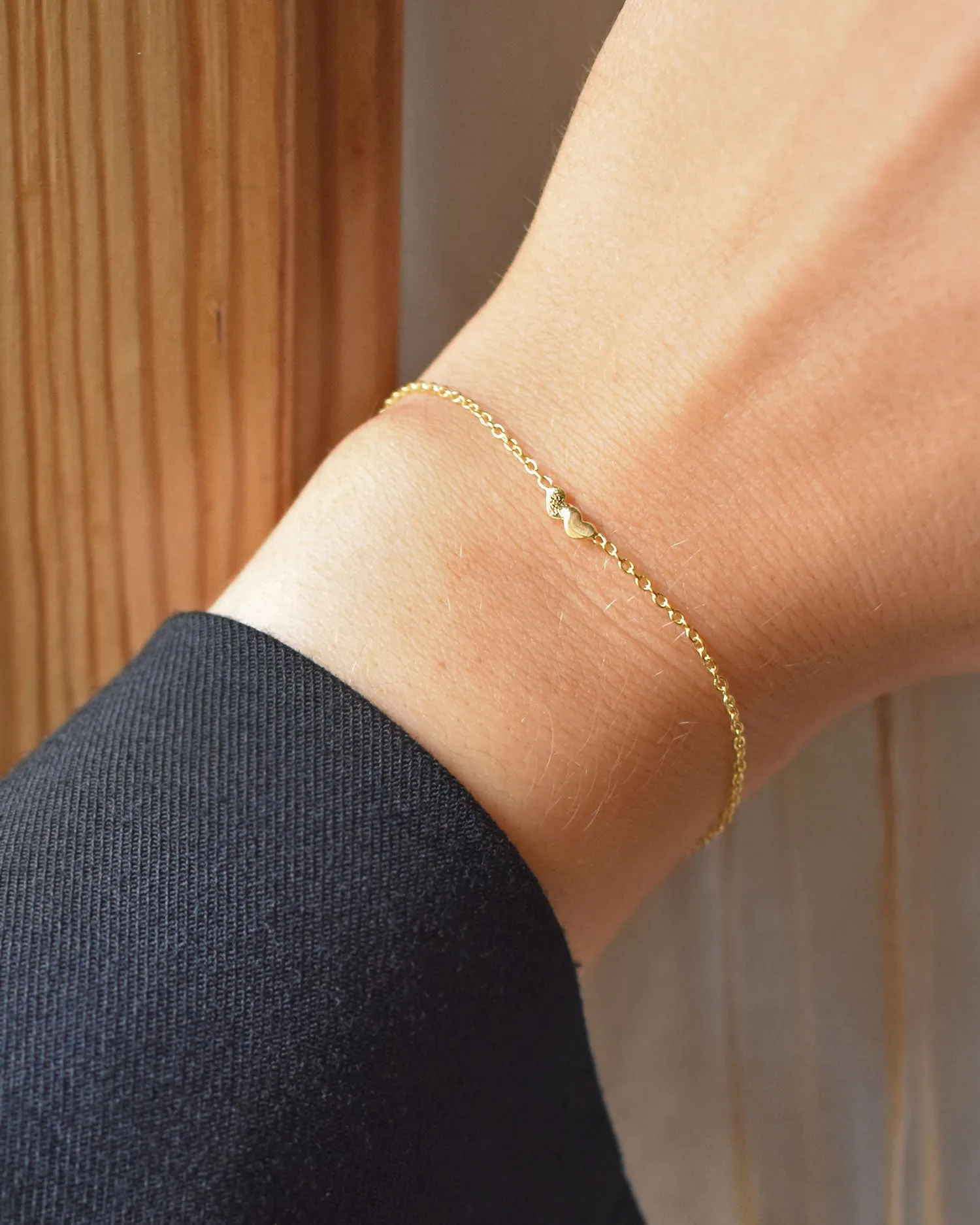 Loving Heart bracelet gold