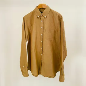 M - Clay Linen Blend L/S Shirt