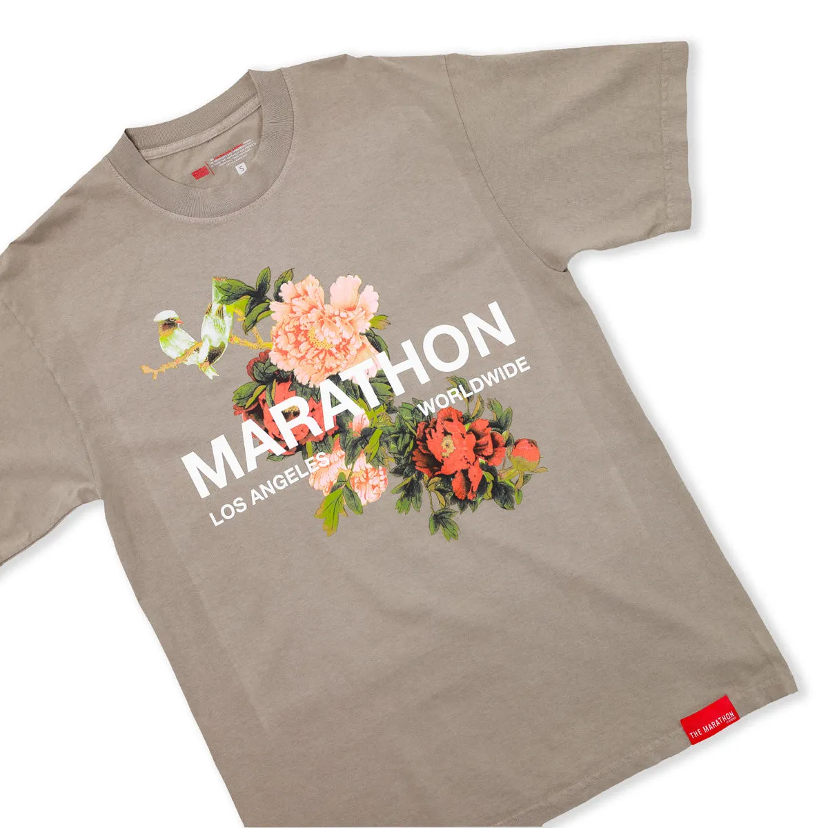 Marathon Global T-Shirt - Mocha