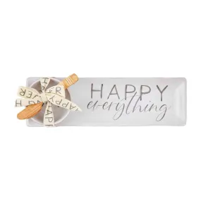 Mudpie Happy Everything Tray & Dip Set