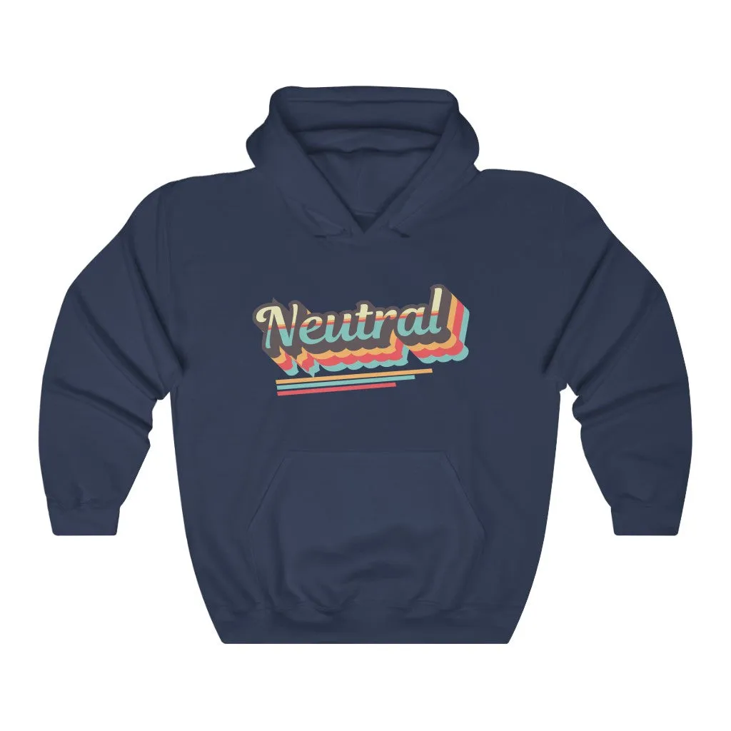 Neutral Retro Hoodie