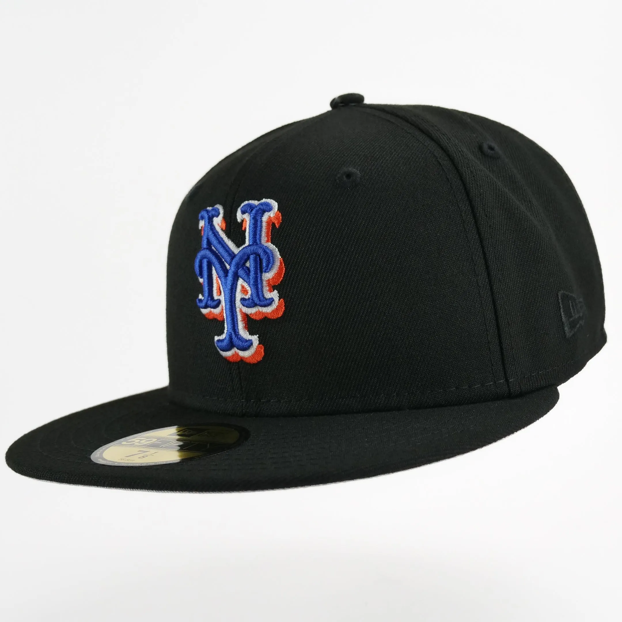 New Era Custom Exclusive Fitted New York Mets Black Alternate Subway Series 2000