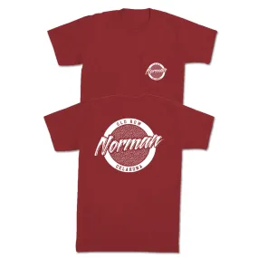 Norman, Oklahoma Circle Logo Pocket Tee