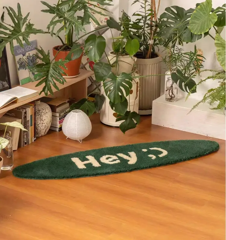 OOTD Thickened Fleece Floor Mat