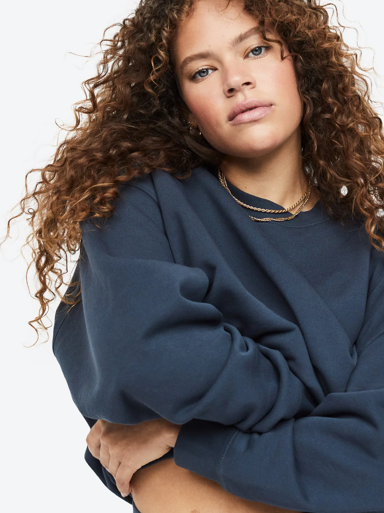 Organic Fleece Oversized Sweatshirt