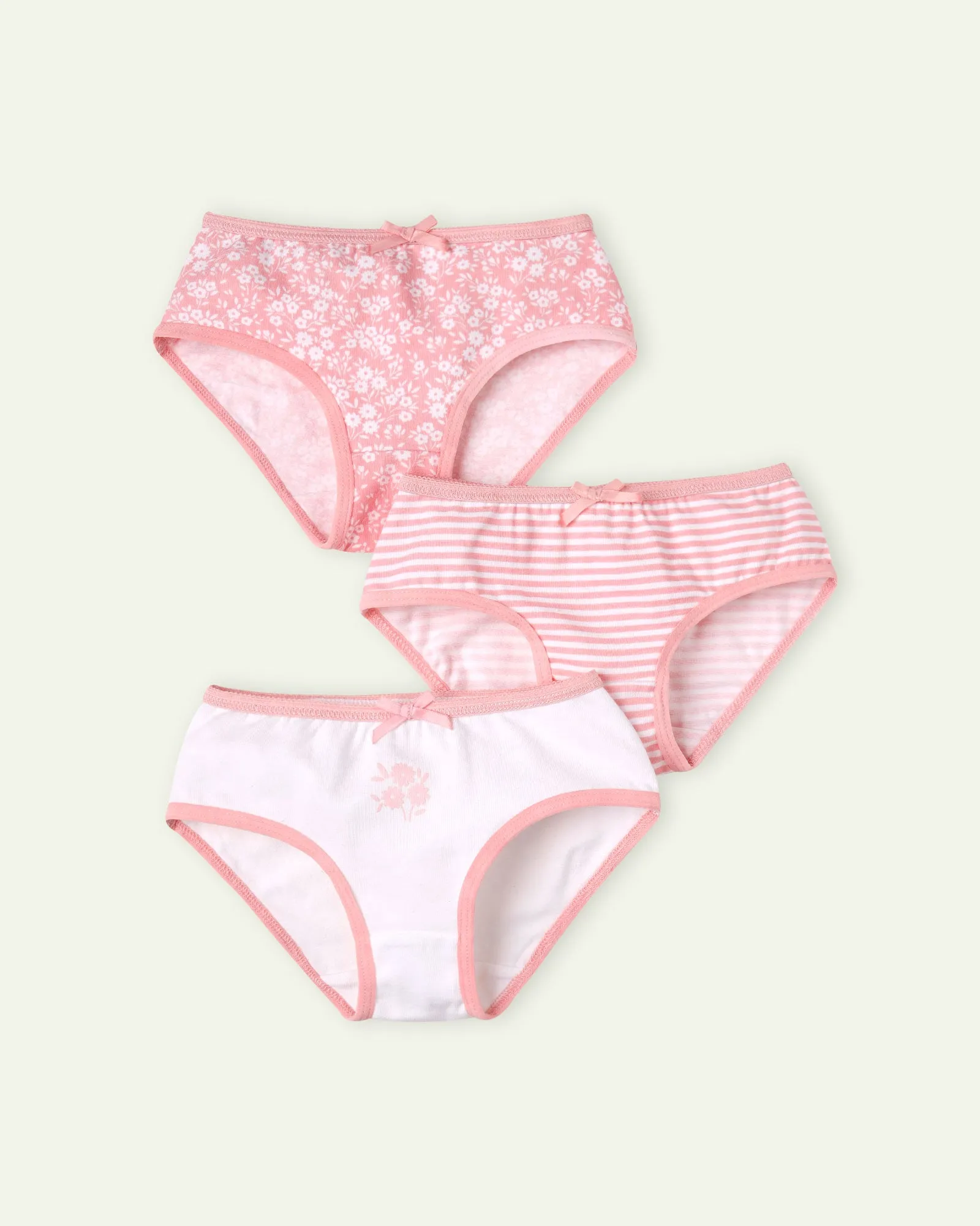 Pack of Pink Briefs Set