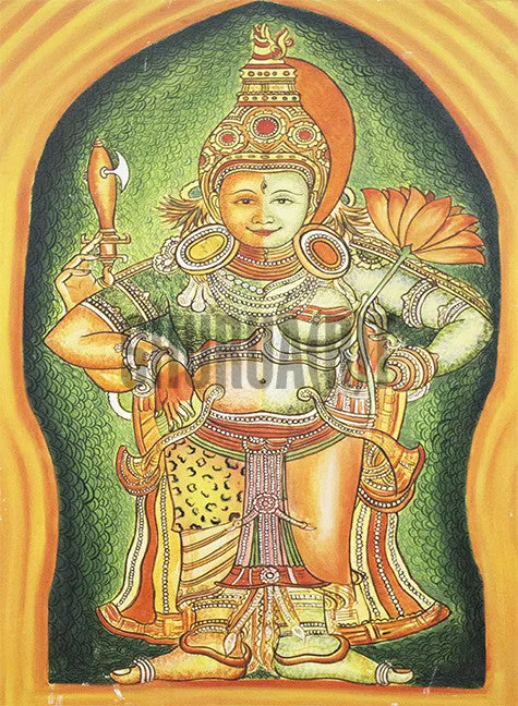 Painting of an Indian Goddess