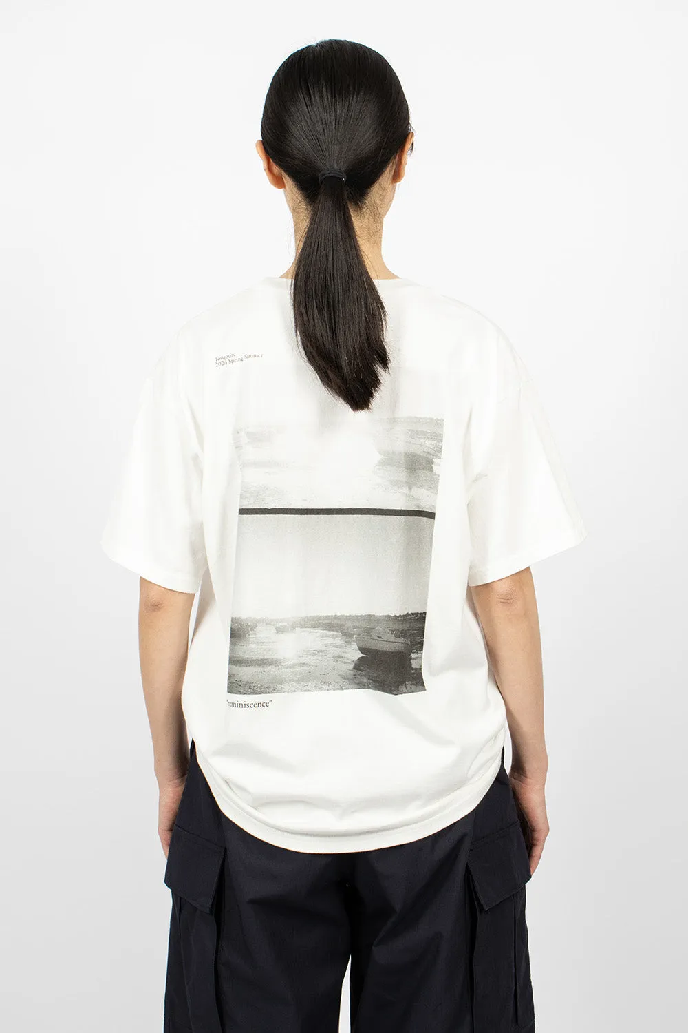 Photo Print T-Shirt White