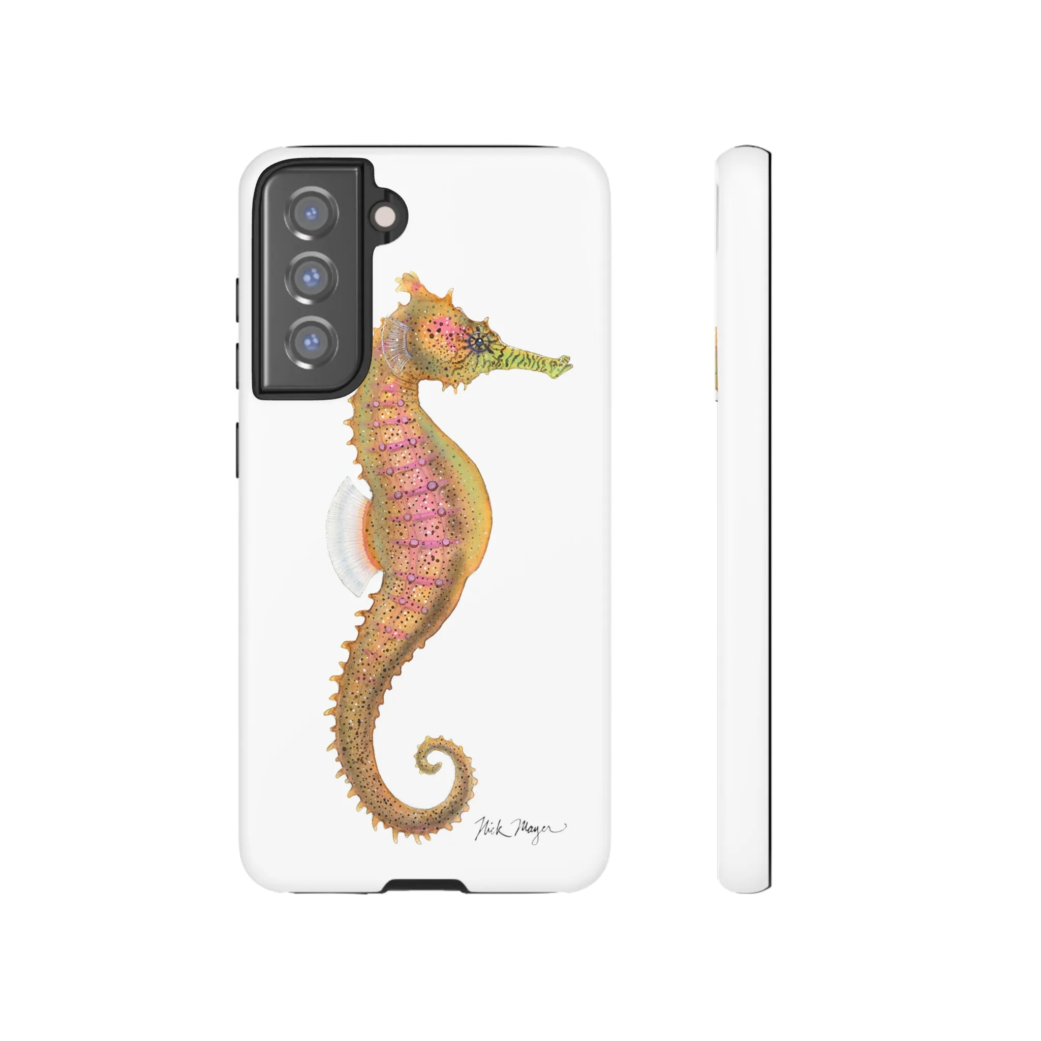 Pink Seahorse Phone Case (Samsung)