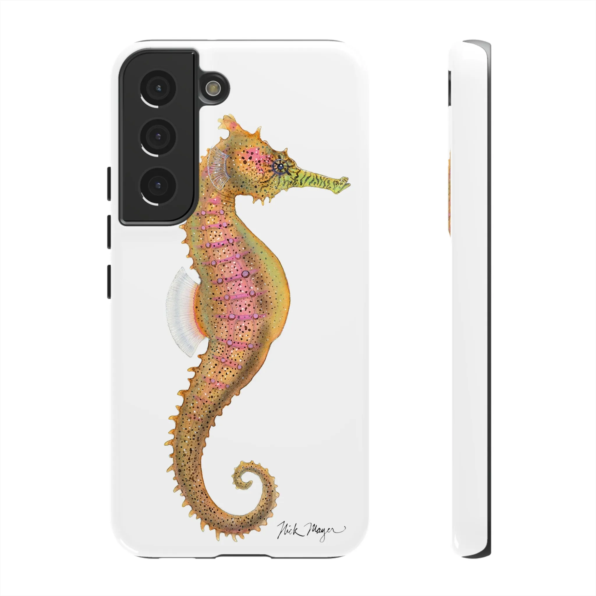 Pink Seahorse Phone Case (Samsung)