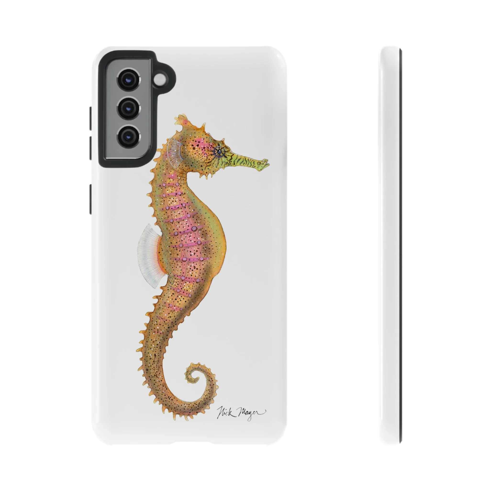 Pink Seahorse Phone Case (Samsung)