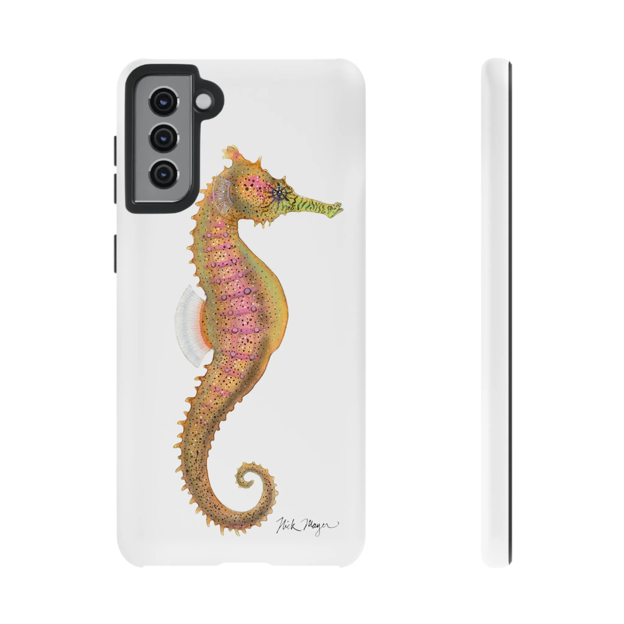 Pink Seahorse Phone Case (Samsung)