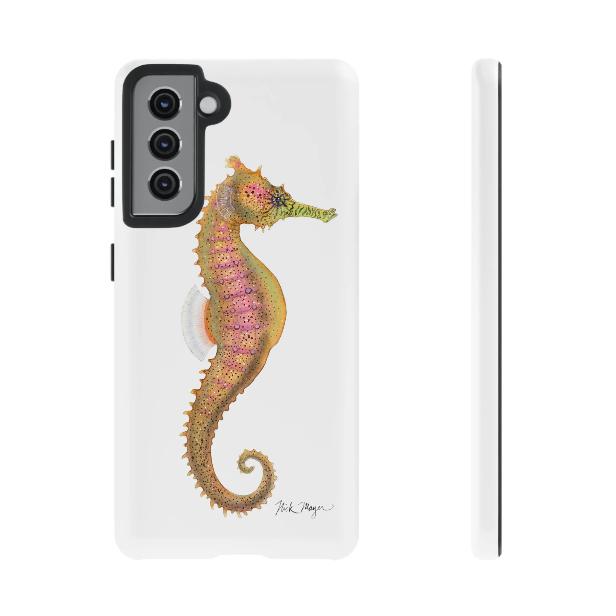 Pink Seahorse Phone Case (Samsung)