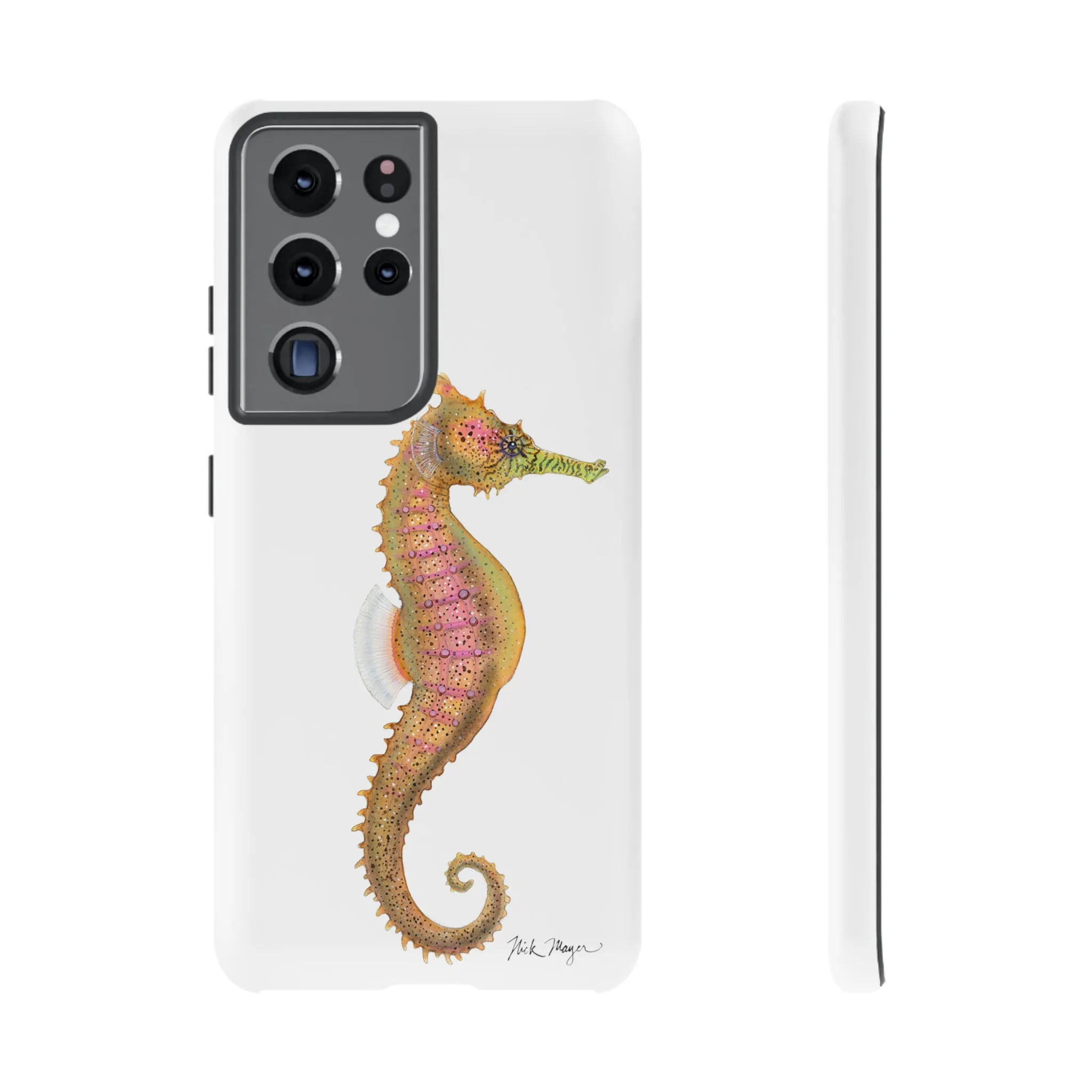 Pink Seahorse Phone Case (Samsung)