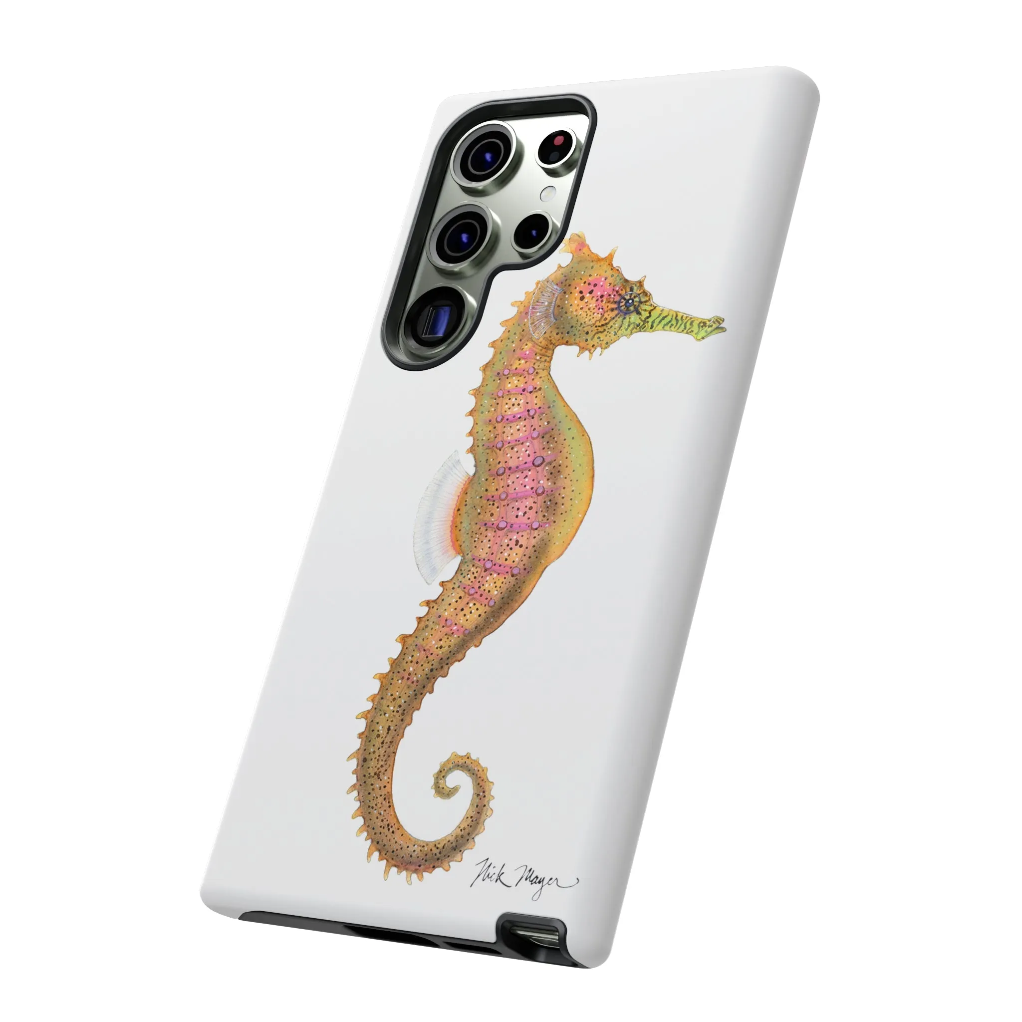 Pink Seahorse Phone Case (Samsung)