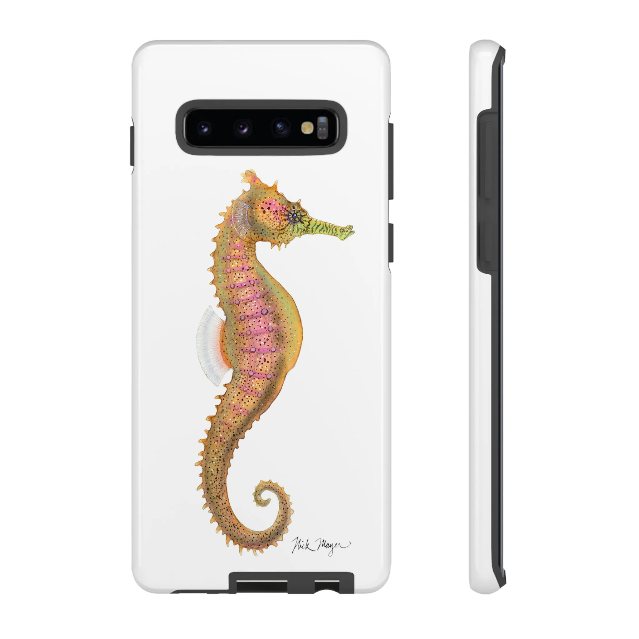 Pink Seahorse Phone Case (Samsung)