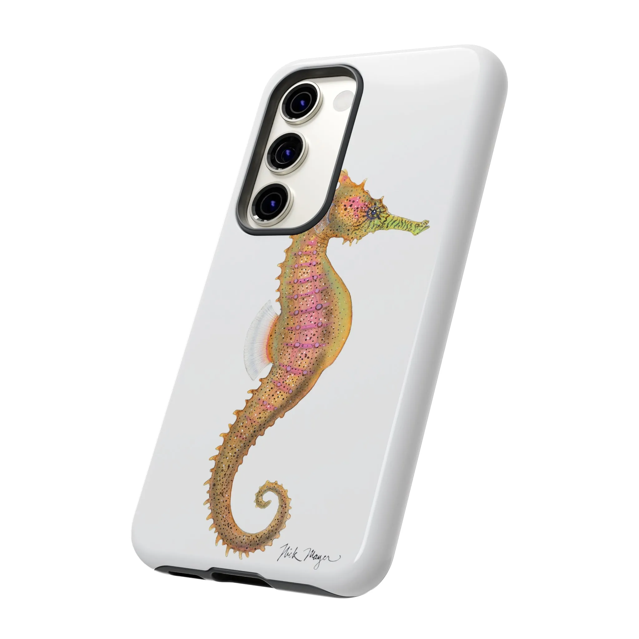 Pink Seahorse Phone Case (Samsung)