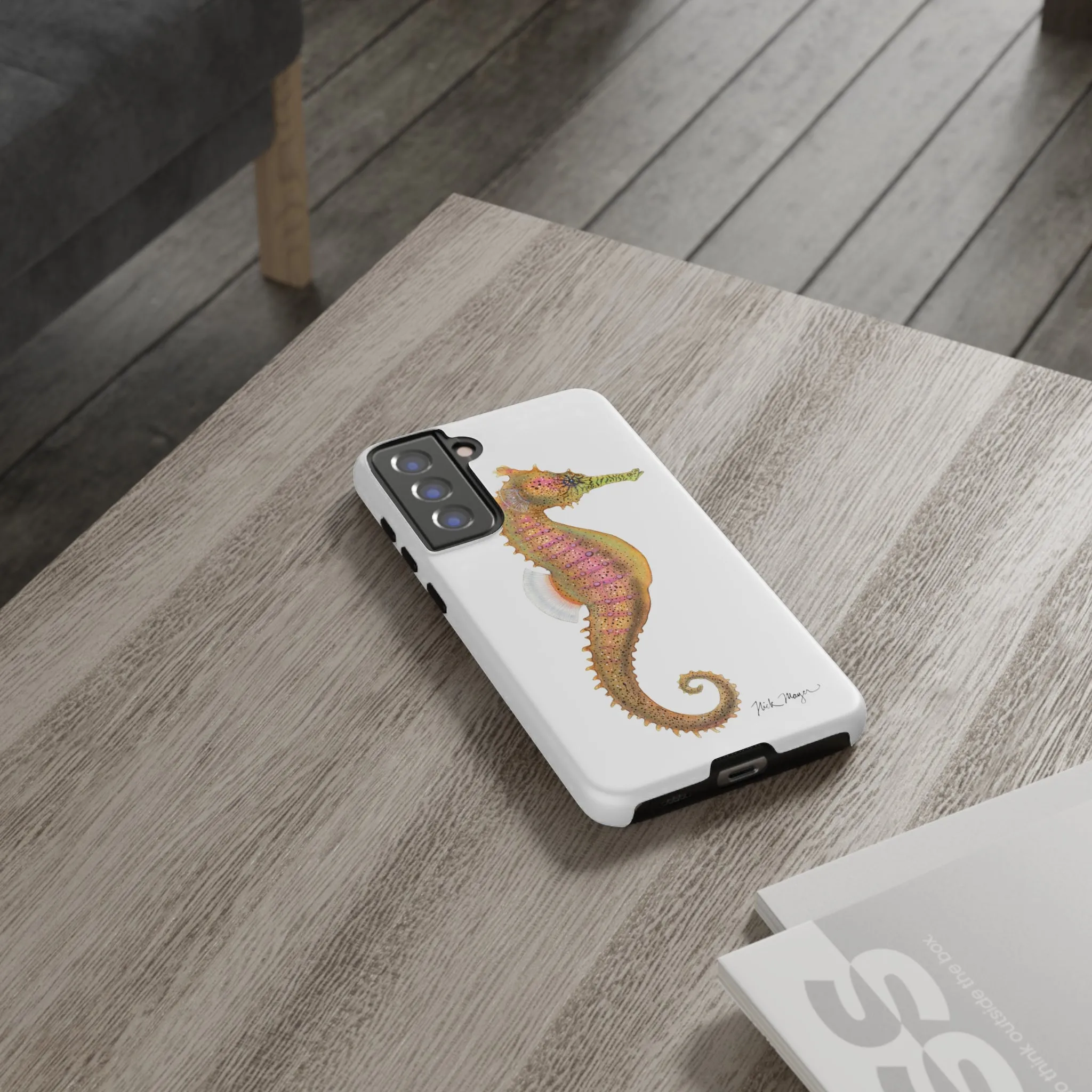 Pink Seahorse Phone Case (Samsung)