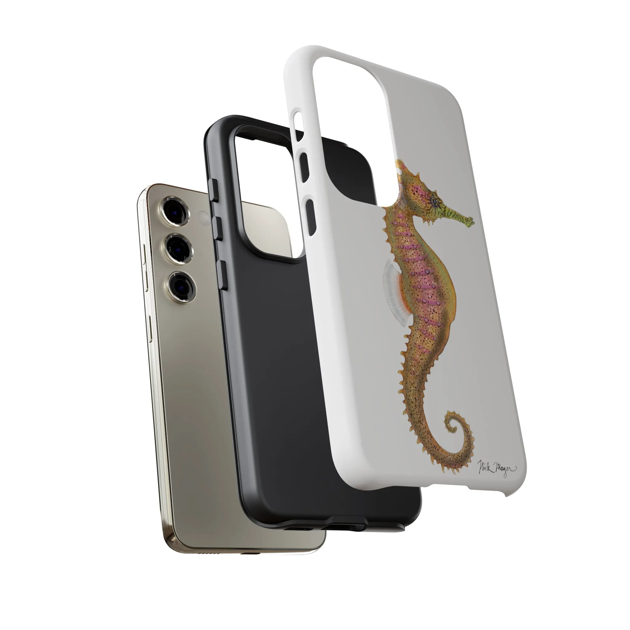 Pink Seahorse Phone Case (Samsung)