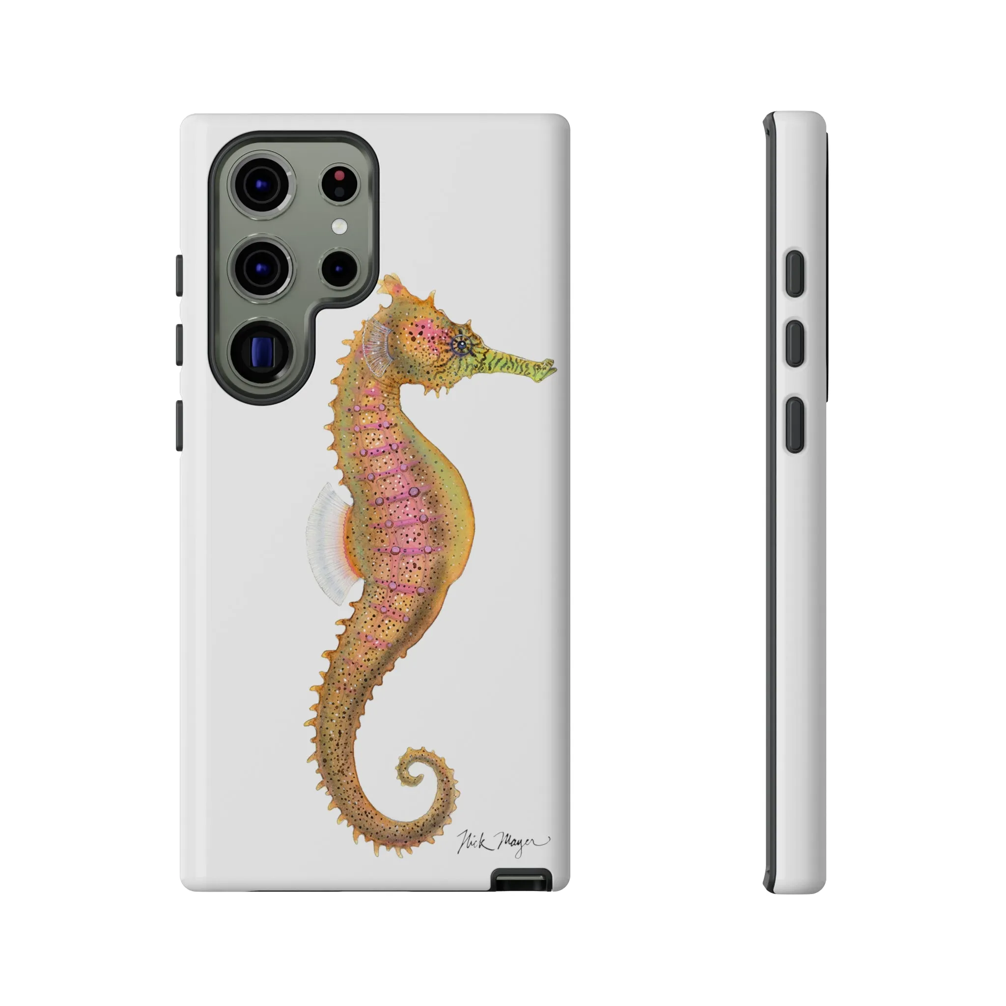 Pink Seahorse Phone Case (Samsung)