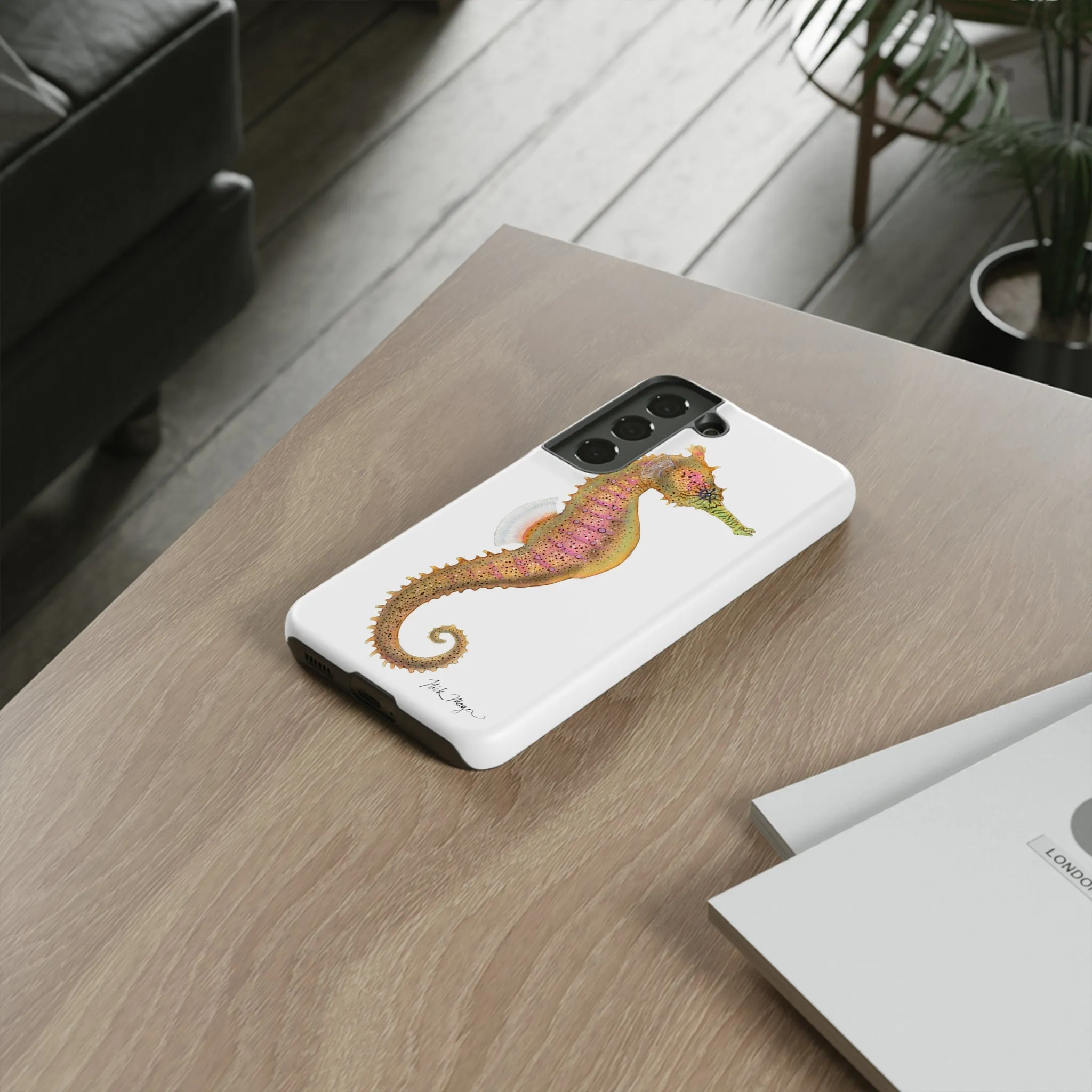 Pink Seahorse Phone Case (Samsung)