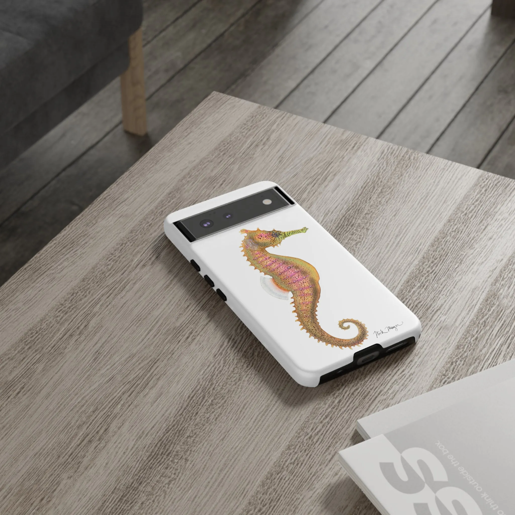 Pink Seahorse Phone Case (Samsung)