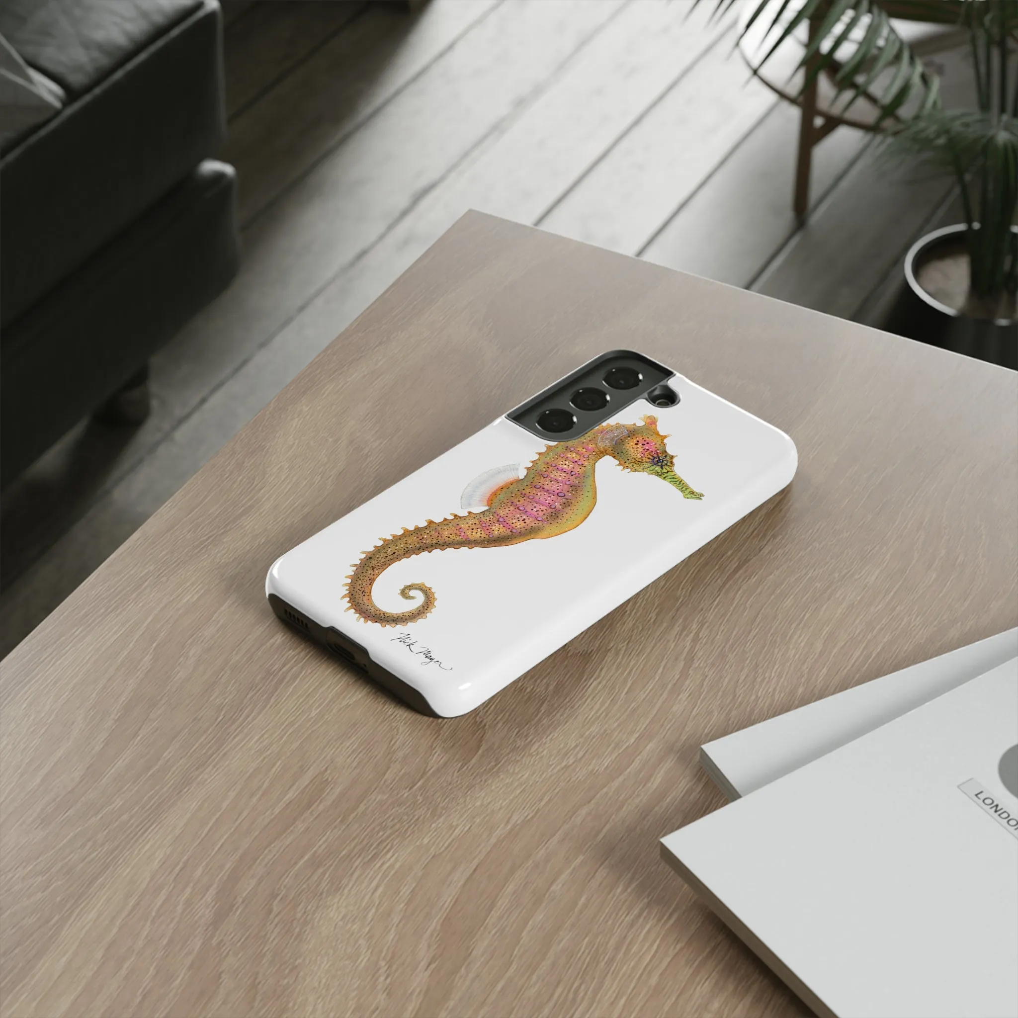 Pink Seahorse Phone Case (Samsung)