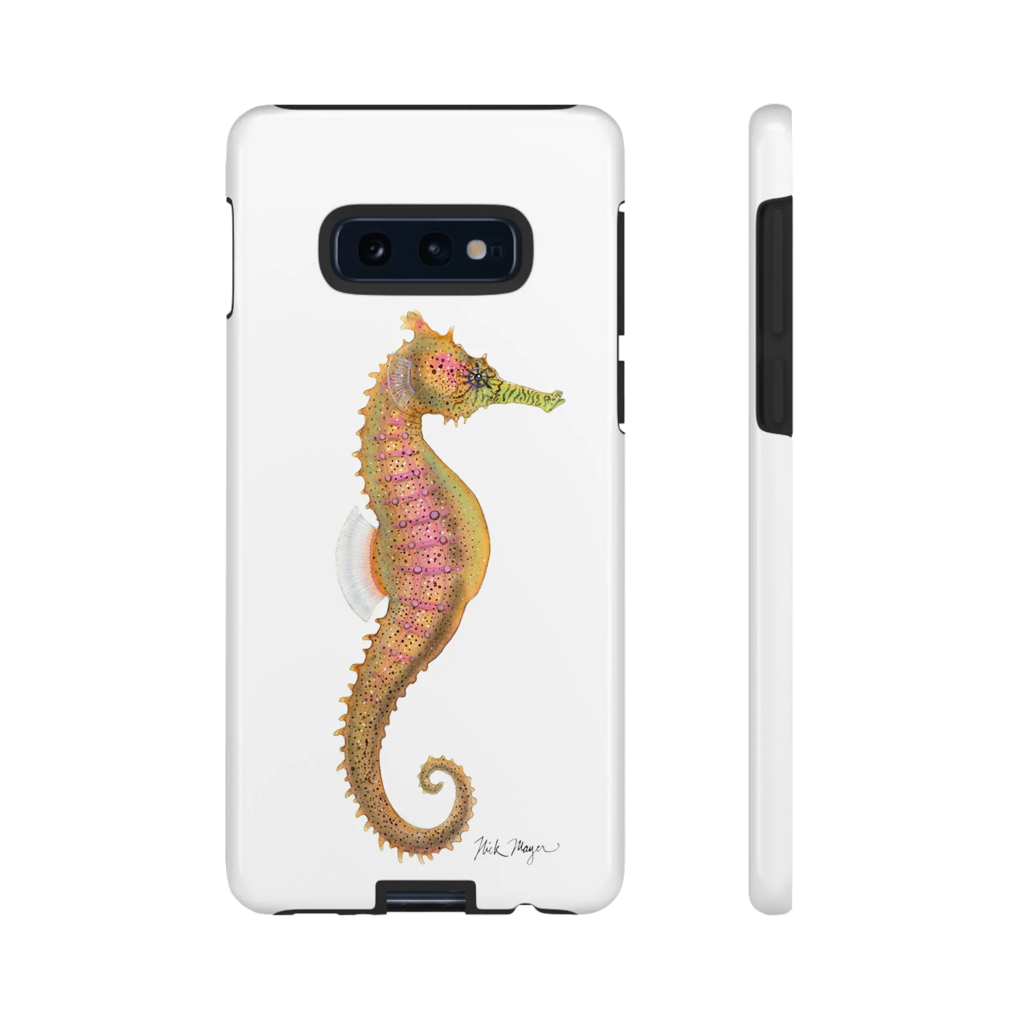 Pink Seahorse Phone Case (Samsung)