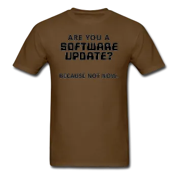 "Are You a Software Update" - Men's T-Shirt