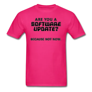 "Are You a Software Update" - Men's T-Shirt