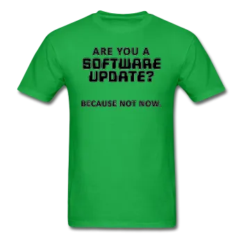 "Are You a Software Update" - Men's T-Shirt