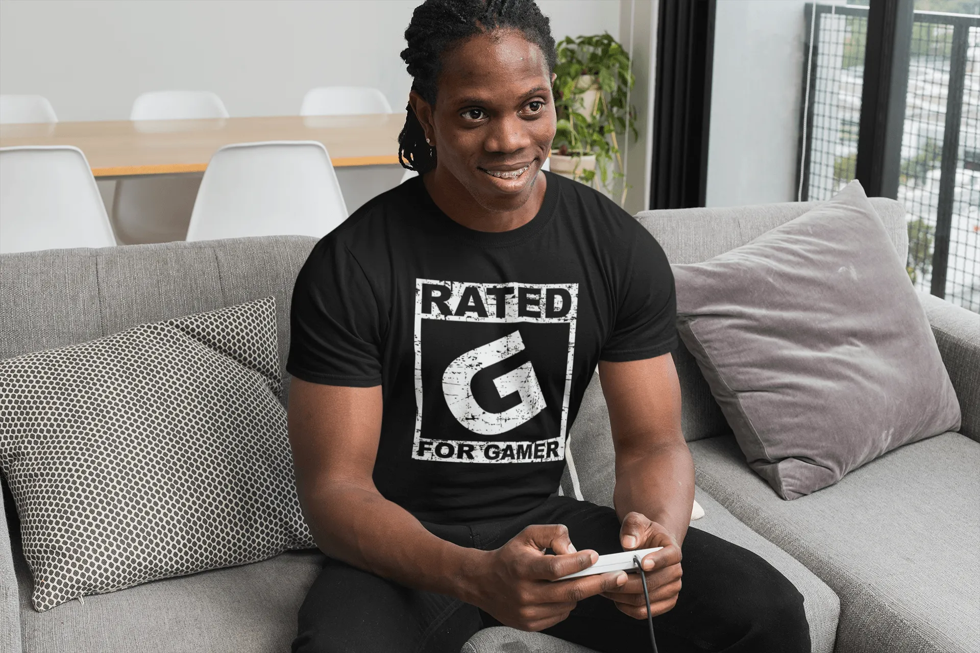 Rated G For Gamer T-Shirt Video Game Lover Nerd