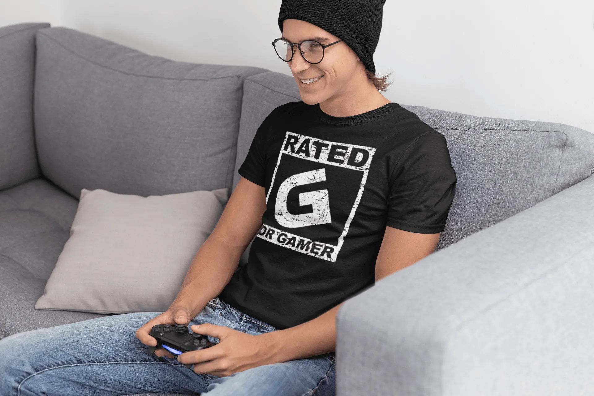 Rated G For Gamer T-Shirt Video Game Lover Nerd