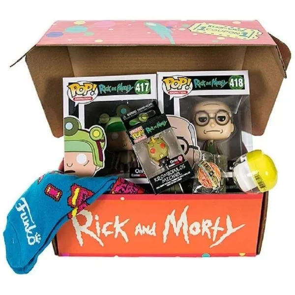 Rick and Morty Funko Bundle Blips & Chitz Gift Box