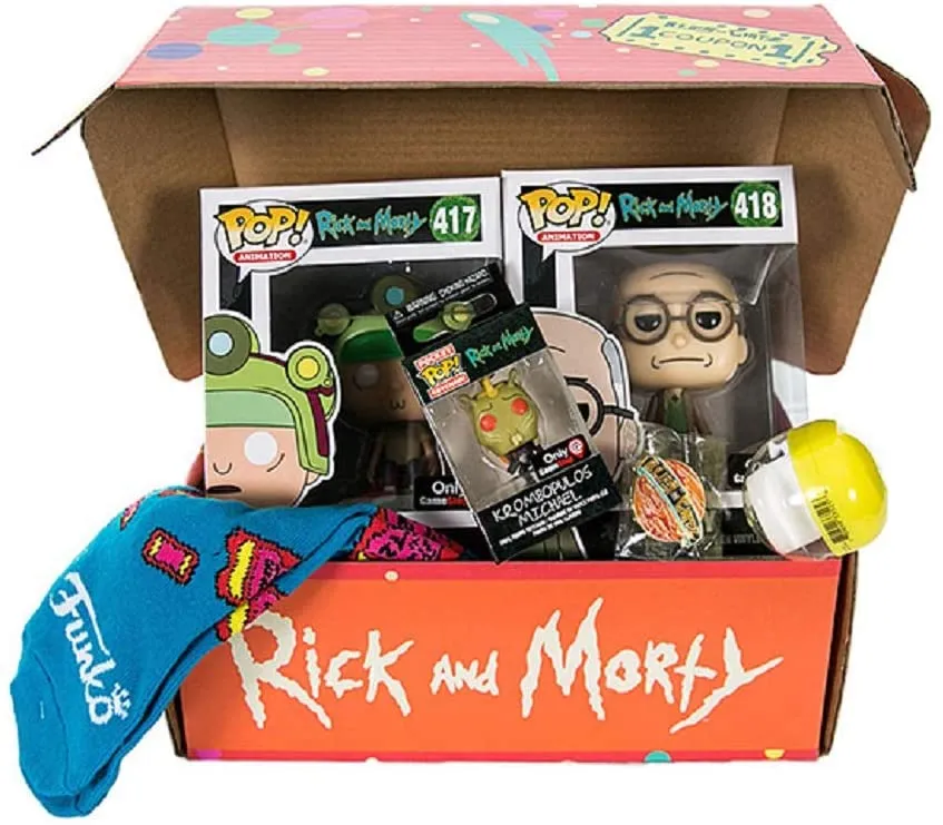 Rick and Morty Funko Bundle Blips & Chitz Gift Box